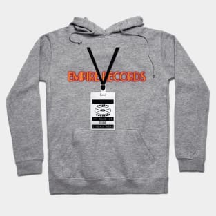 Empire Records Employee Badge - Eddie Hoodie